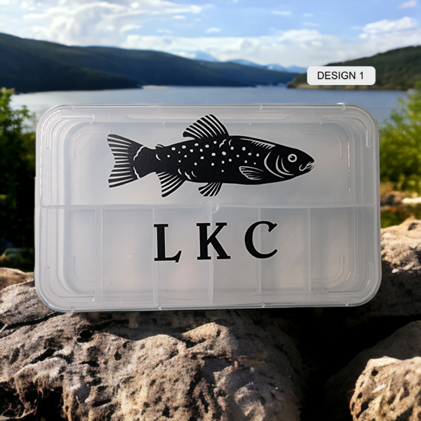 Personalised Fishing Tackle Box