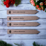 Engraved Slate Plant Markers