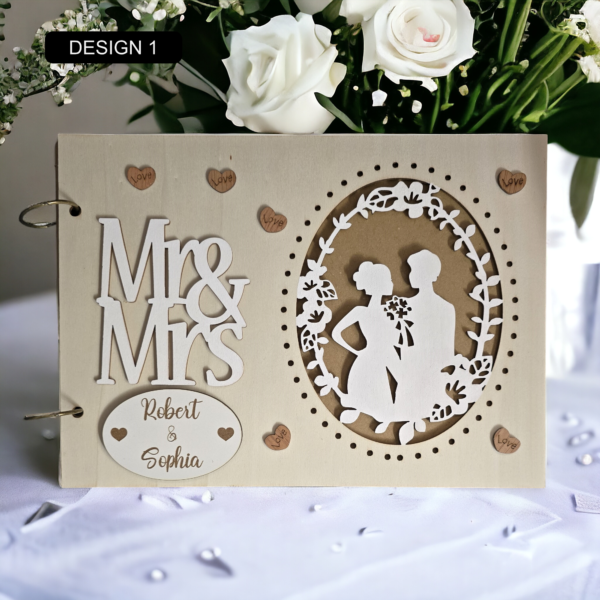 Personalised Wedding Guest Book