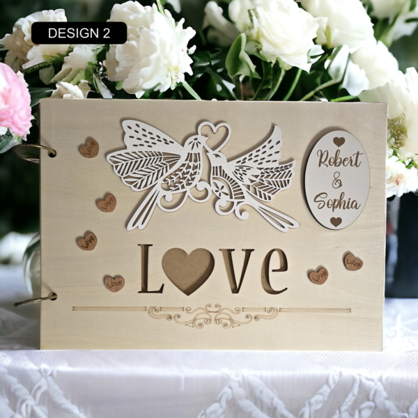 Personalised Wedding Guest Book - Image 2