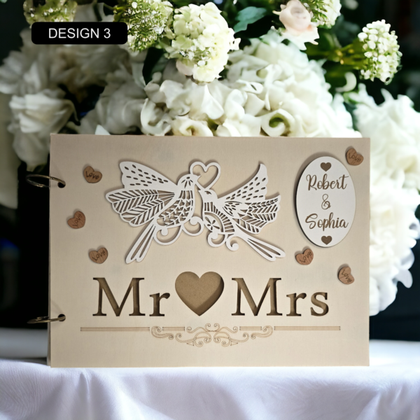 Personalised Wedding Guest Book - Image 3