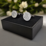 Personalised Silver Cufflinks