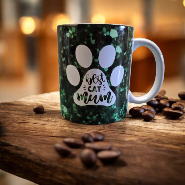 'Best Cat Mum' Mug - Image 2