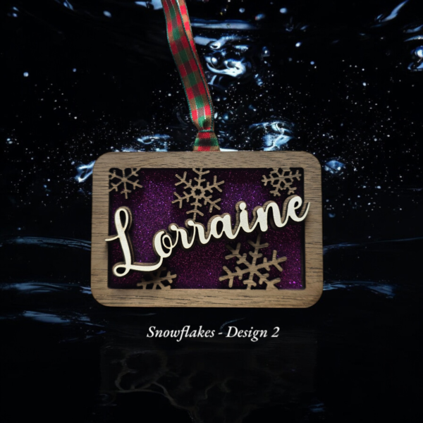 Personalised Gift Card Ornament - Image 2