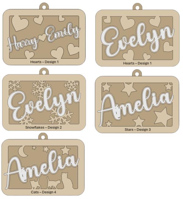 Personalised Gift Card Ornament - Image 7