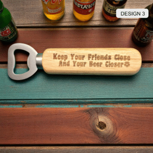 Engraved Wooden Bottle Opener - Image 3