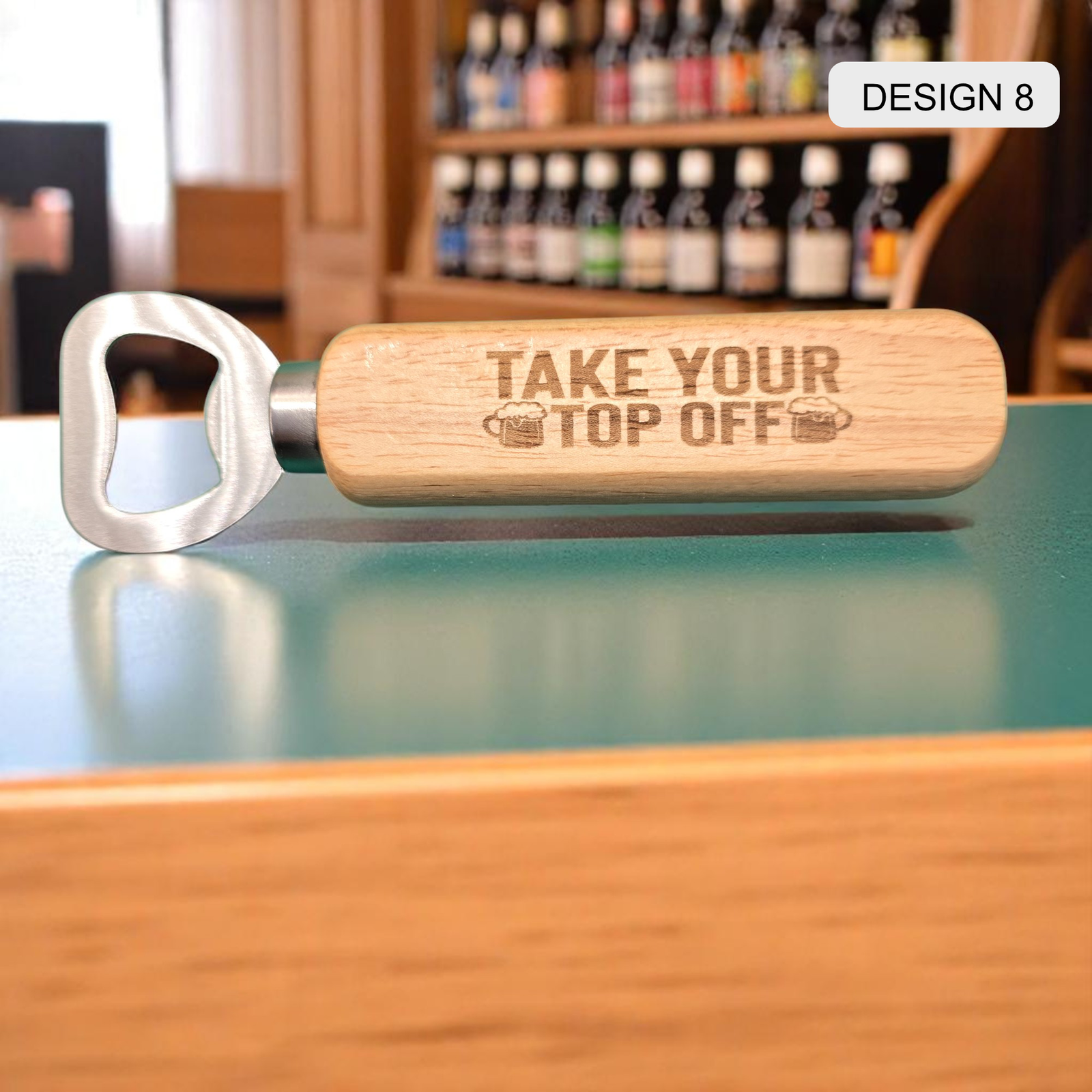 Engraved Wooden Bottle Opener - Image 8