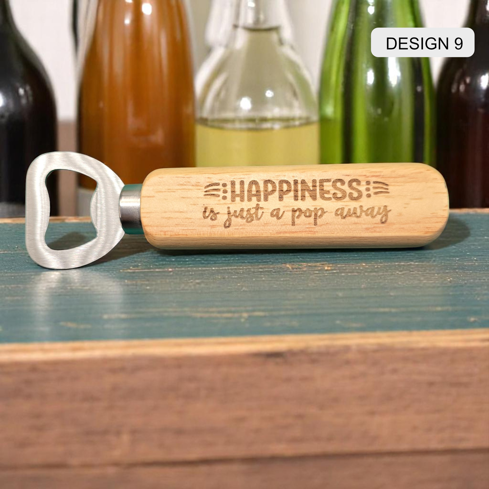 Engraved Wooden Bottle Opener - Image 9