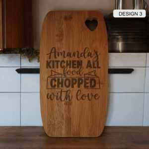 Personalised Bamboo Cutting Board - Image 3