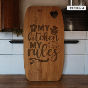 Personalised Bamboo Cutting Board - Image 4