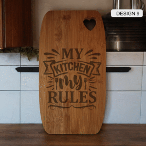 Personalised Bamboo Cutting Board - Image 9