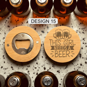 Engraved Bamboo Bottle Opener - Image 15