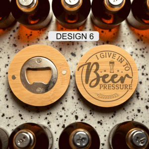 Engraved Bamboo Bottle Opener - Image 6