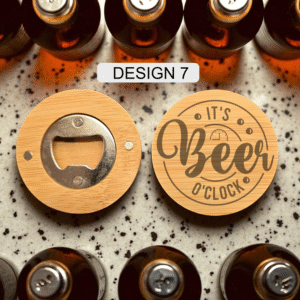 Engraved Bamboo Bottle Opener - Image 7