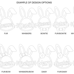 Alternative view of Easter Bunny Ornament