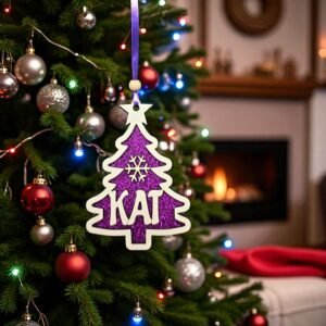Personalised Christmas Tree Ornament - Image 5