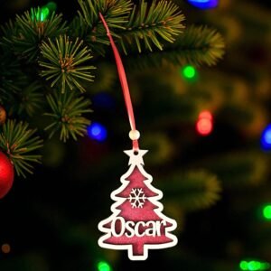 Personalised Christmas Tree Ornament - Image 7