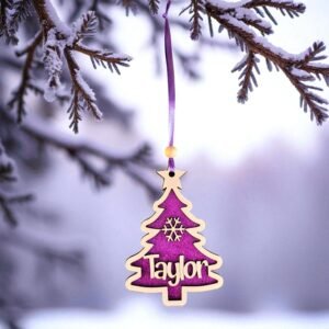 Personalised Christmas Tree Ornament - Image 6