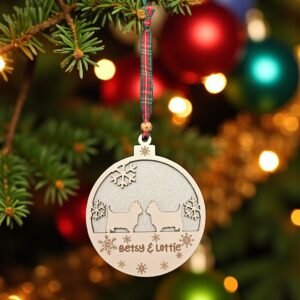 Personalised Dog Breed Christmas Ornament - Image 3