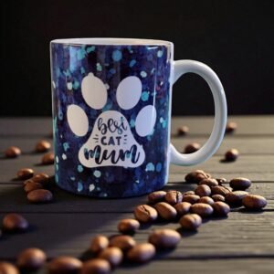 'Best Cat Mum' Mug - Image 3