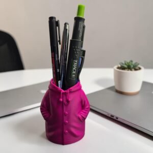 Alternative view of 3D Printed Raincoat Pen Holder