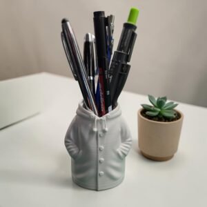 3D Printed Raincoat Pen Holder - Image 3