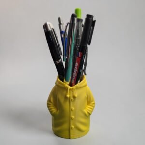 3D Printed Raincoat Pen Holder - Image 4