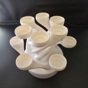 Alternative view of 3D Printed Tea Light Lamp