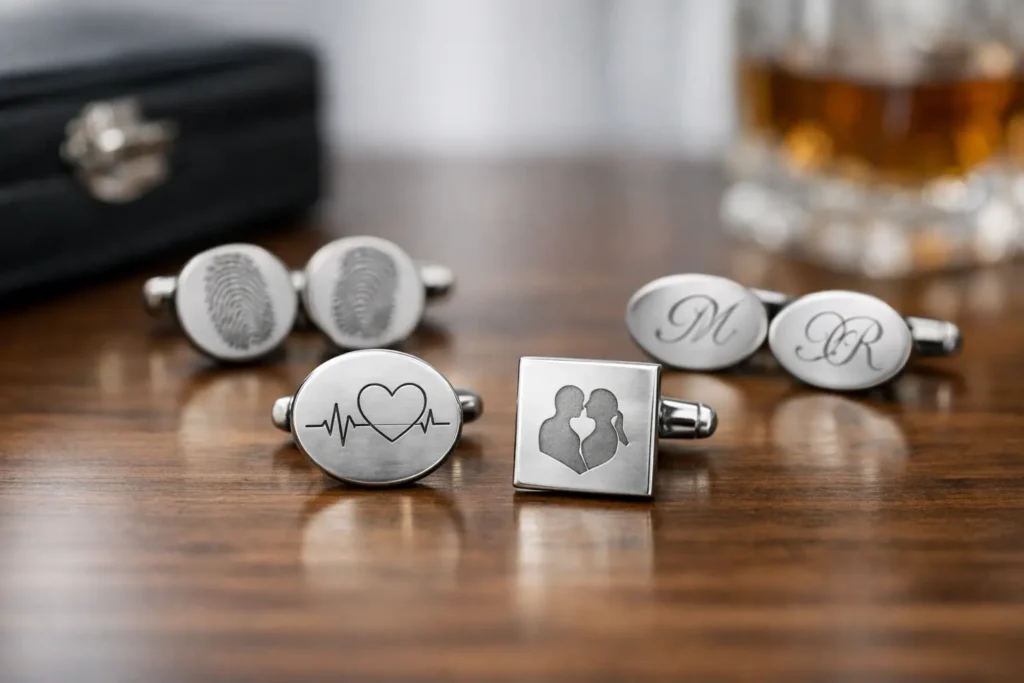 What Can You Engrave on Cufflinks?