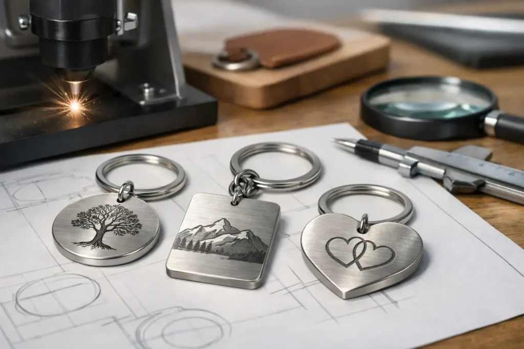 How to Design Engraved Keyrings Well