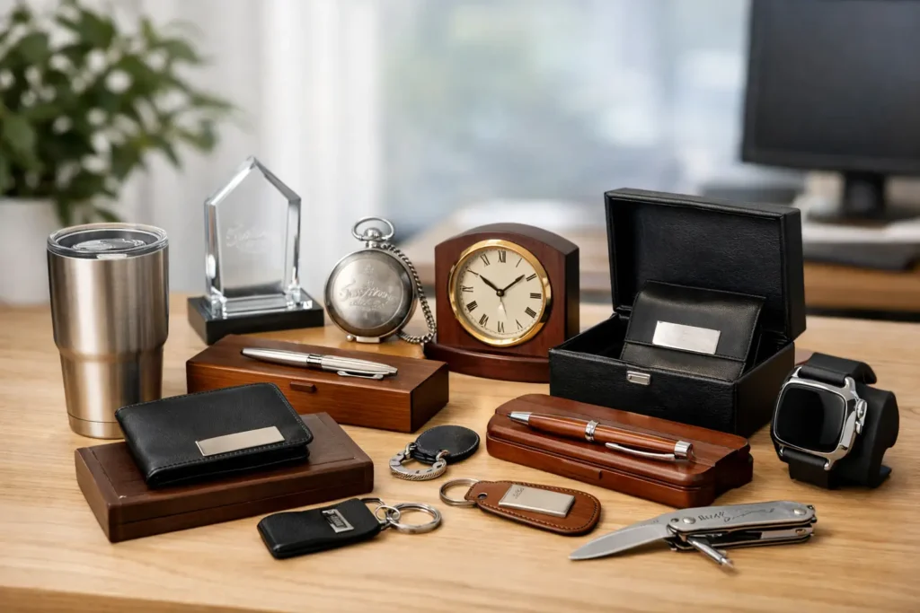 12 Best Engraved Gifts for Colleagues at Work