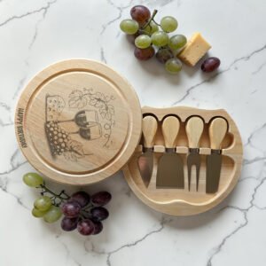 Beech Cheeseboard With Tools