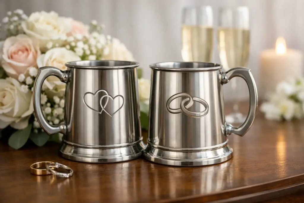 Engraved Wedding Tankards That Feel Personal