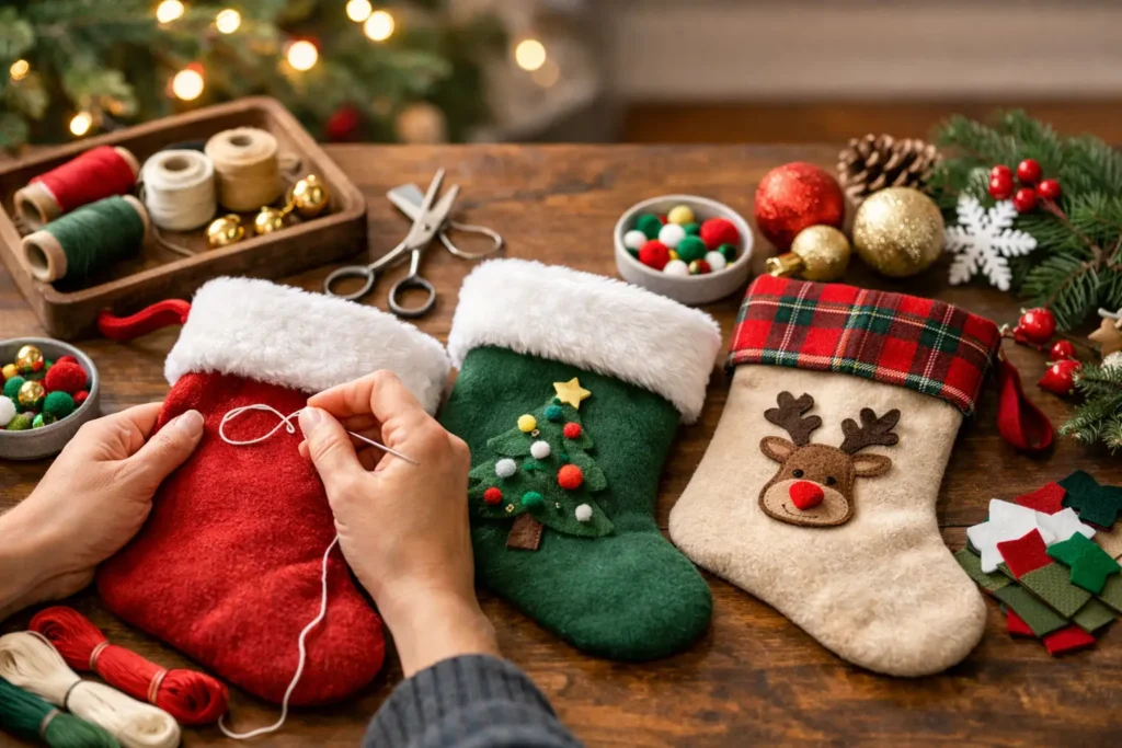 How to Personalise Christmas Stockings