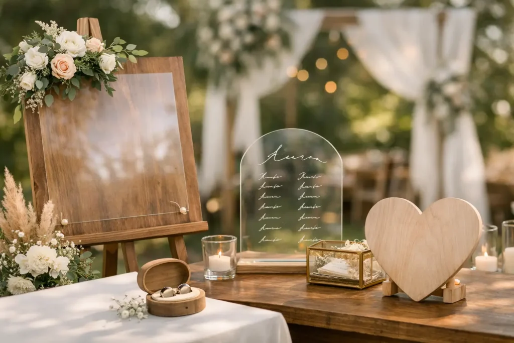 Custom Wedding Signs That Feel Truly Yours